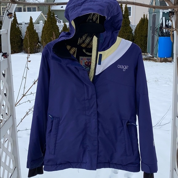 Orage Jackets & Coats Orage Purple Girls Size 2 Ski Jacket Poshmark
